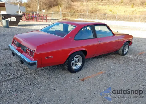 1976 Chevrolet Nova from USA, damaged, VIN 1X17Q6W243382